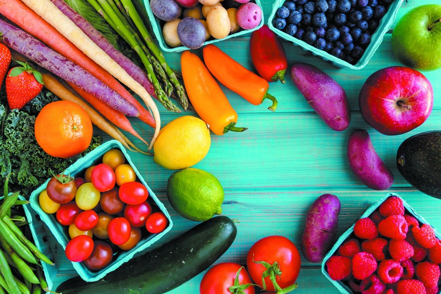 تقویت سیستم ایمنی بدن با خوردن میوه وسبزیجات