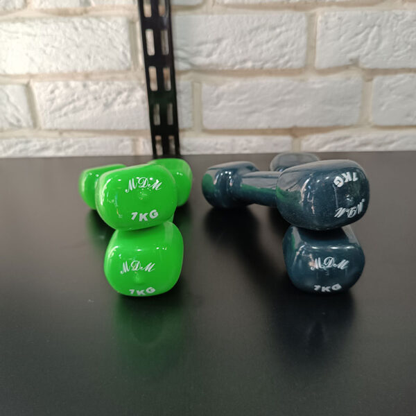 دمبل یک کیلویی MDM  کد M-9 (یک جفت) - تصویر 2