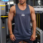 رکابی بدنسازی ALO کد GYM5067-NV